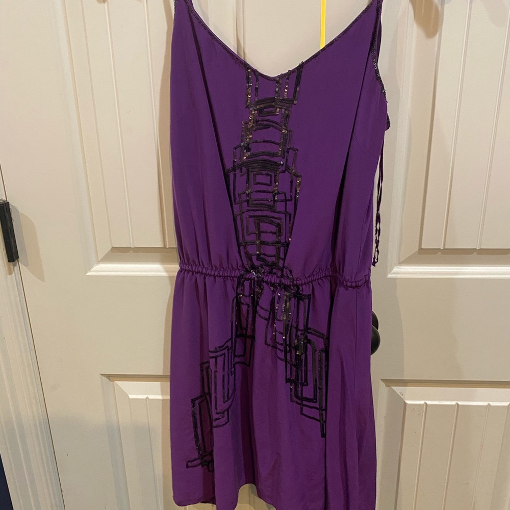 Maddie M purple dress